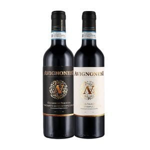 Cassetta Vin Santo di Montepulciano DOC 2002 Avignonesi + Vin Santo Montepulciano Occhio di Pernice 2002
