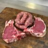 Costata di Chianina 2x500gr + 1kg di Salsicce in OMAGGIO